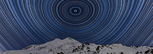 Starry sky over mount Elbrus - AirPano.com • 360 Degree Aerial Panorama • 3D Virtual Tours Around the World