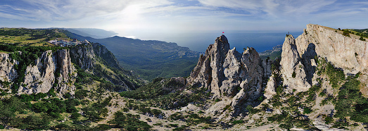 Ai-Petri in Crimea, Ukraine - AirPano.com • 360 Degree Aerial Panorama • 3D Virtual Tours Around the World