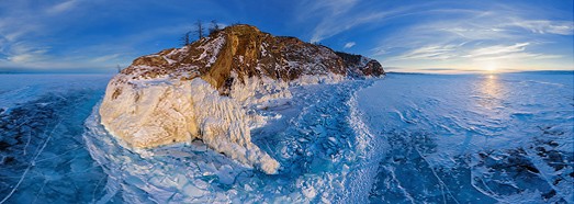 Lake Baikal, Russia • AirPano.com • 360 Degree Aerial Panorama • 3D Virtual Tours Around the World