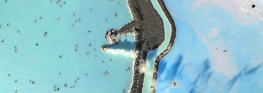Thermal Resort "Blue Lagoon", Islandia - AirPano.com • Grado Panorama 360 Aerial • 3D Virtual Tours en el Mundo