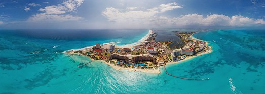 Cancun, Mexico - AirPano.com • 360 Degree Aerial Panorama • 3D Virtual Tours Around the World