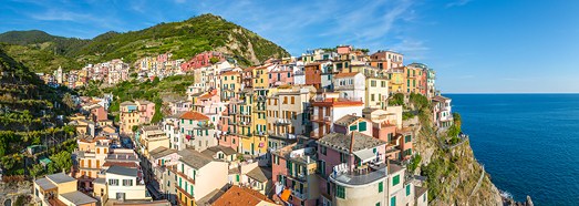 Manarola, Cinque Terre, Italy - AirPano.com • 360 Degree Aerial Panorama • 3D Virtual Tours Around the World