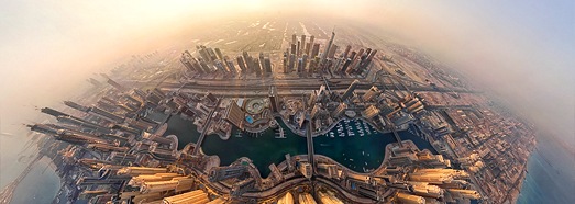 Virtual Tour de la ciudad de Dubai, Emiratos Árabes Unidos - AirPano.com • Grado Panorama 360 Aerial • 3D Virtual Tours en el Mundo