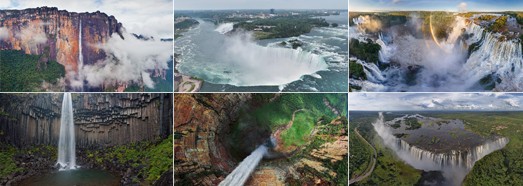 Waterfalls around the World - AirPano.com • 360 Degree Aerial Panorama • 3D Virtual Tours Around the World