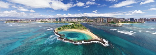 Hawaii, Oahu Island Tour Virtual - AirPano.com • Grado Panorama 360 Aerial • 3D Virtual Tours en el Mundo