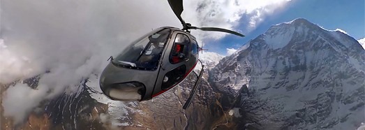 360 video, Central Himalayas - AirPano.com • 360 Degree Aerial Panorama • 3D Virtual Tours Around the World