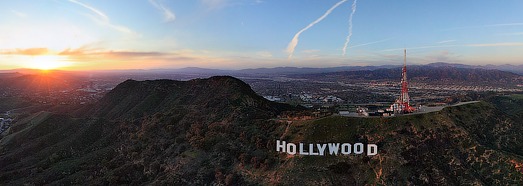 Hollywood, USA - AirPano.com • 360 Degree Aerial Panorama • 3D Virtual Tours Around the World