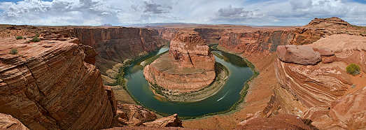 Horseshoe Bend, Río Colorado, Arizona - AirPano.com • Grado Panorama 360 Aerial • 3D Virtual Tours en el Mundo