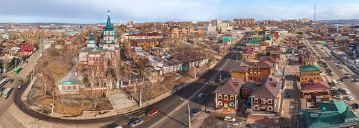 Irkutsk, Russia • AirPano.com • 360 Degree Aerial Panorama • 3D Virtual Tours Around the World