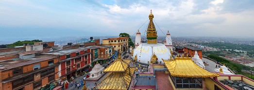 Kathmandu, Nepal - AirPano.com • 360 Degree Aerial Panorama • 3D Virtual Tours Around the World