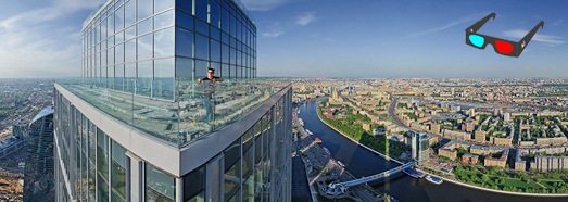 Moscow City View, Stereo Panorama - AirPano.com • Grado Panorama 360 Aerial • 3D Virtual Tours en el Mundo
