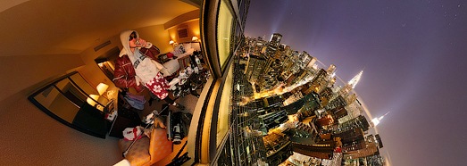 New York, Manhattan, Night - AirPano.com • 360 Degree Aerial Panorama • 3D Virtual Tours Around the World