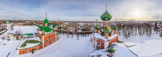 Golden Ring of Russia, Pereslavl-Zalessky - AirPano.com • 360 Degree Aerial Panorama • 3D Virtual Tours Around the World