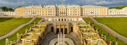 Peterhof, St. Petersburg, Russia - AirPano.com • 360 Degree Aerial Panorama • 3D Virtual Tours Around the World