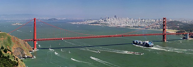 Golden Gate Bridge, San Francisco, USA - AirPano.com • 360 Degree Aerial Panorama • 3D Virtual Tours Around the World