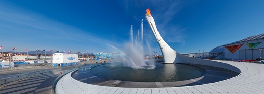 XXII Olympic Winter Games - AirPano.com • 360 Degree Aerial Panorama • 3D Virtual Tours Around the World