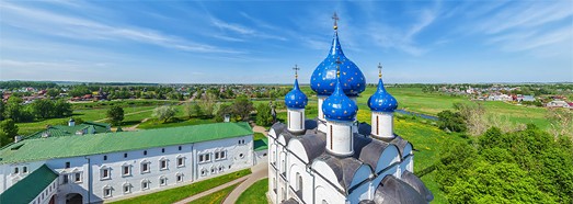 Golden Ring of Russia, City of Suzdal - AirPano.com • 360 Degree Aerial Panorama • 3D Virtual Tours Around the World