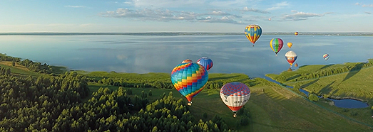 The Golden Ring of Russia Air Balloon festival. Part I