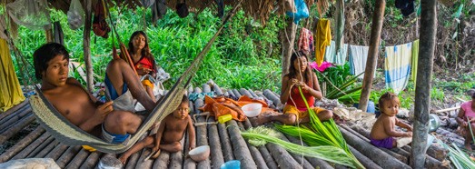 Warao Indians. Delta of the Orinoco River, Venezuela