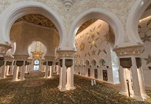 Inside Sheikh Zayed Grand Mosque #1