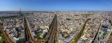 Above Rond-Point des Champs-Elysees