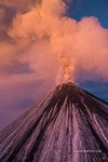 Извержение вулкана Ключевская Сопка №21