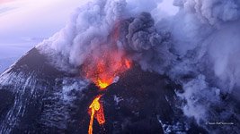 Volcano Klyuchevskaya Sopka #45 Volcano Klyuchevskaya Sopka #45