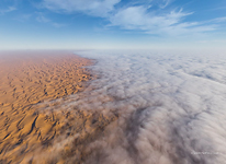 Mist above the Namib Desert #2