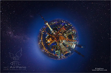 Shanghai, China. Planet Shanghai, China. Planet