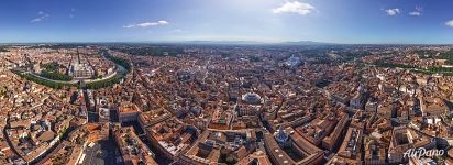 Above the Piazza Navona