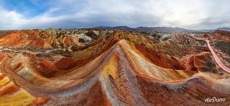 Danxia Colorful Mountains, China Danxia Colorful Mountains, China