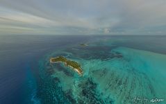 Cosmoledo Atoll at sunset Cosmoledo Atoll at sunset