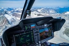 Flight over the Alps