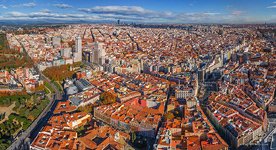 Bird's eye view of Madrid #2 Bird's eye view of Madrid #2