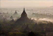 Balloon flight in Bagan #1 Balloon flight in Bagan #1