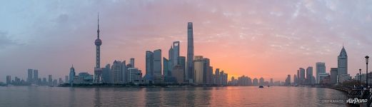 Panorama of Shanghai Panorama of Shanghai