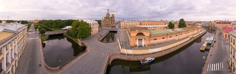 Moyka River and Griboedov Canal, Church of the Savior on Blood