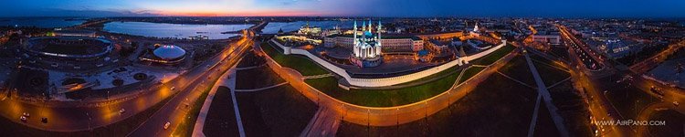 Kazan Kremlin at night #4