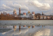 Novodevichy Monastery, Moscow, Russia • AirPano.com • Photo