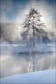 Foggy morning, Moscow region, Pehorka river • AirPano.com • Photo
