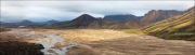Iceland, Northern Fjallabak area. Domadalur and Landmannalaugar • AirPano.com • Photo