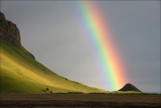 Rainbow mood, Iceland • AirPano.com • Photo