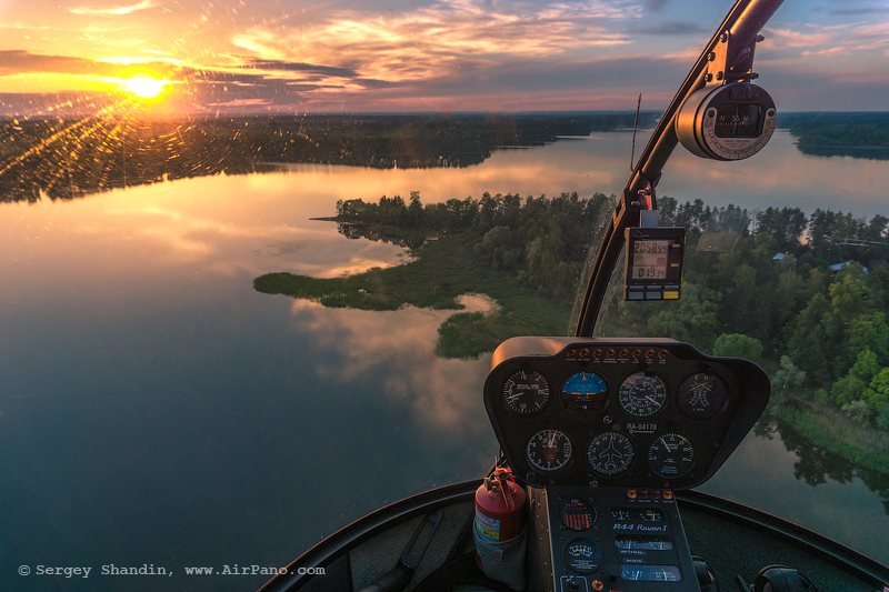 Over the Istra Reservoir