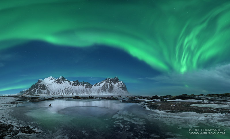 Polar lights in Iceland