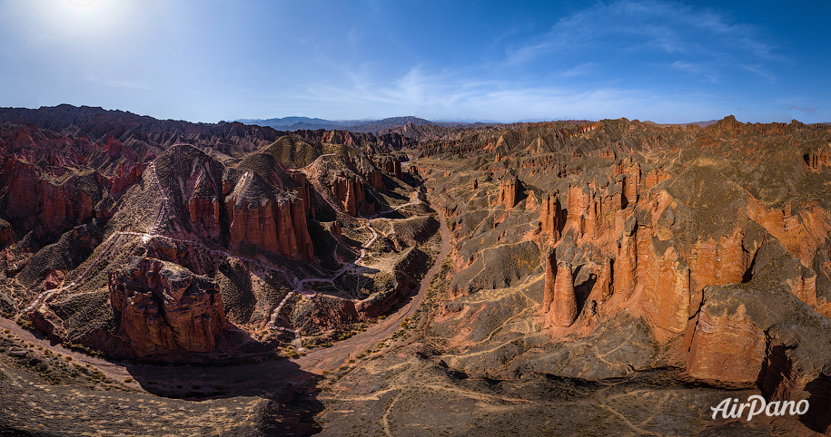 Binggou Danxia Geopark, China