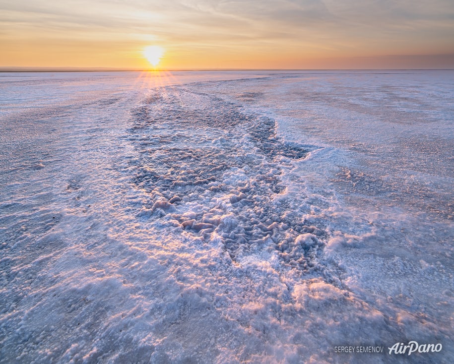 Salty lake