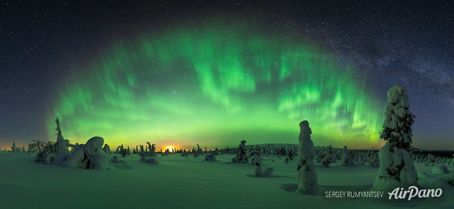 Snowy Fairytale. Lapland, Finland