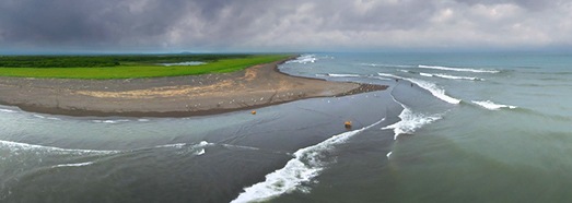 Kamchatka Peninsula, Eastern coast, Bering sea, Russia