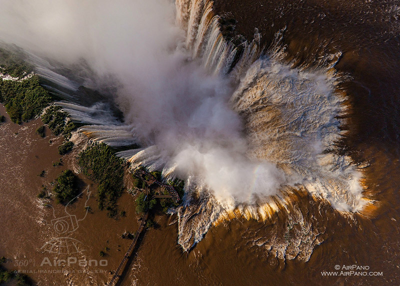 Iguasu falls, Devils throat