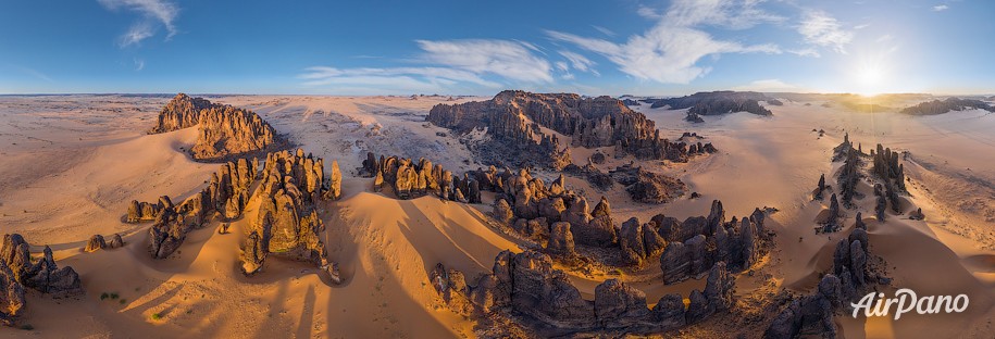 Chad. South Sahara. Stone giants